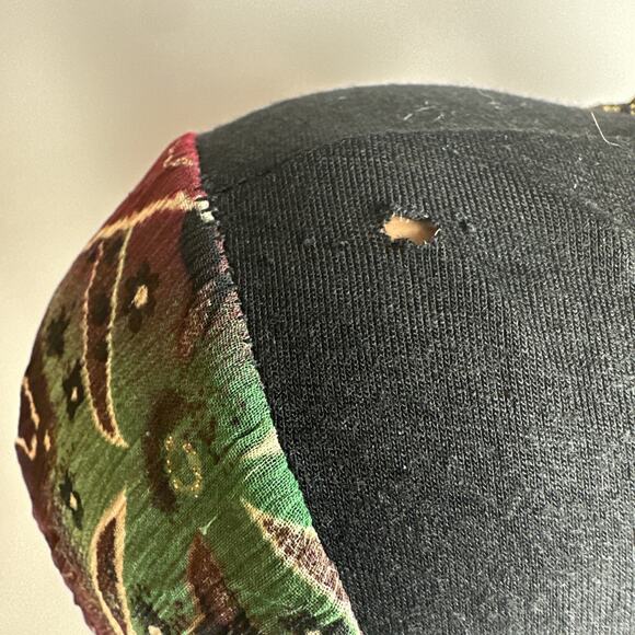 Boho Whimsigoth Sequin Beaded Medallion Top Festival Witchy Gypsy Fairycore M - Picture 14 of 16